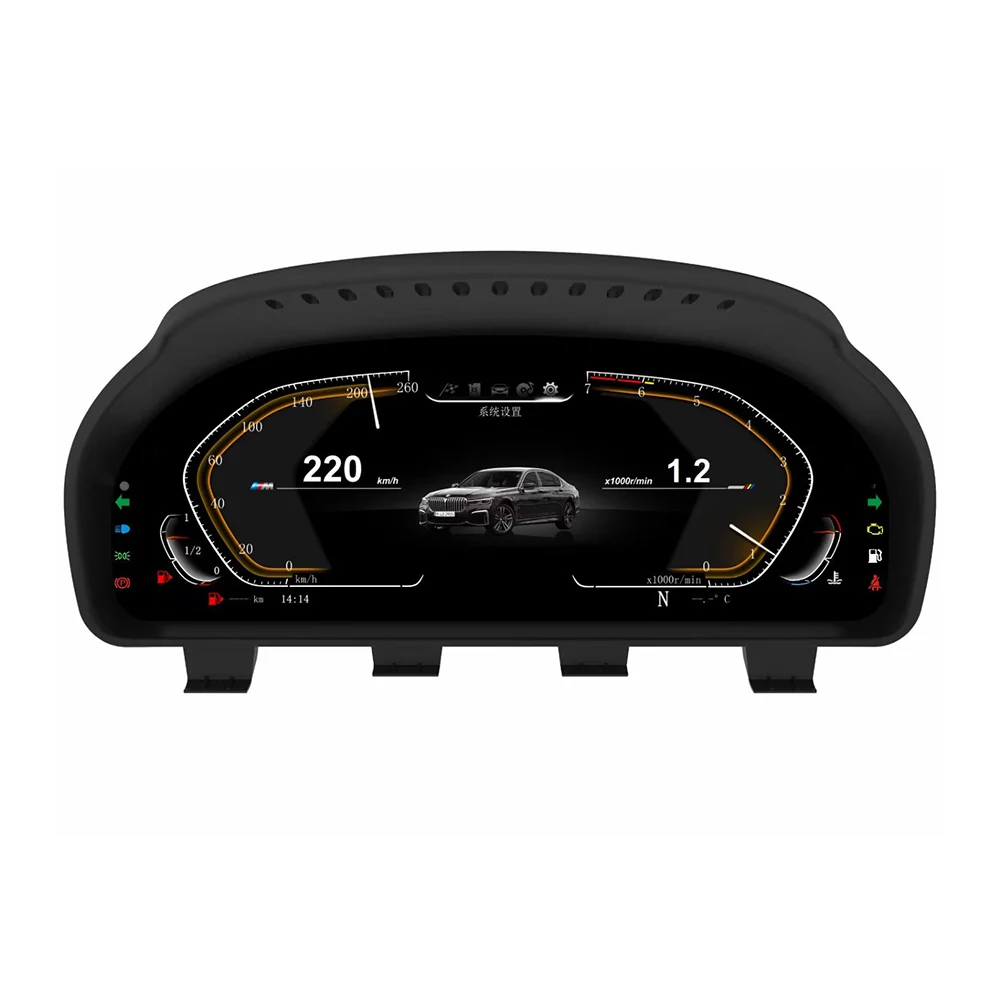 Autostereo LCD Digital Cluster For BMW 5 Series F10 F11 F12 F15 F16 F25 F26 Car Multimedia Player Dashboard Speed Meter Screen