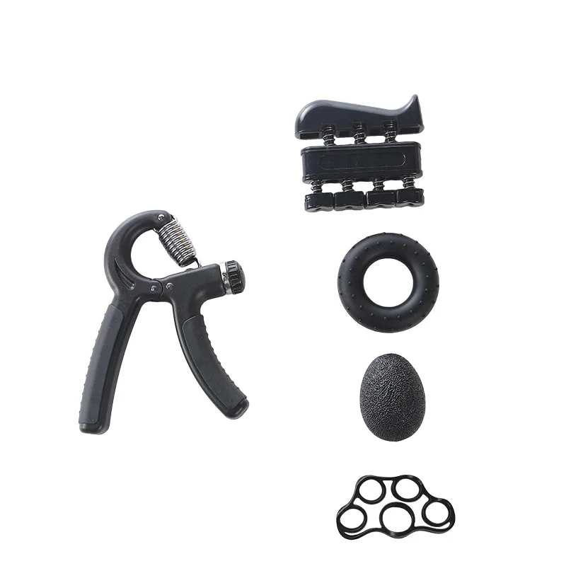 
Fitness set Adjustable silicone handle set for exercise Bouncy ball gripper 