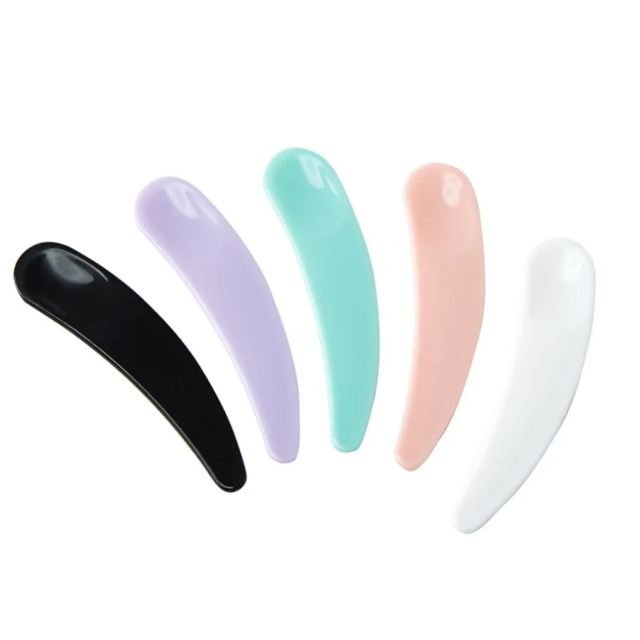 Cheap Plastic Eye Cream Mask Spoon Mini Makeup Spatula Scoop For Beauty Tools