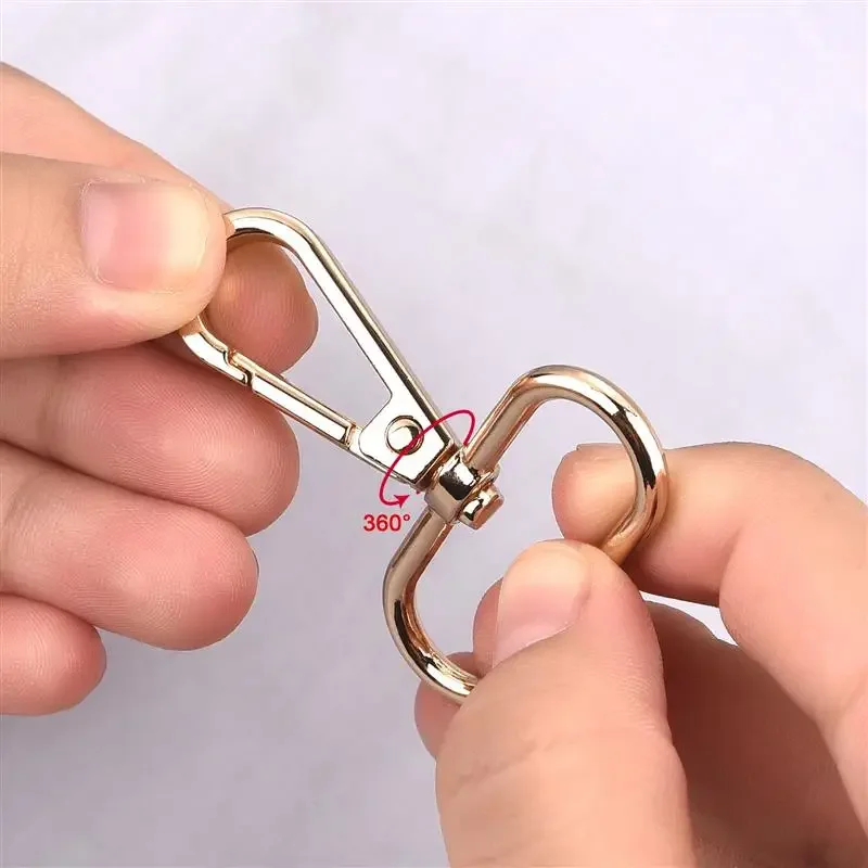 Wholesale Zinc Alloy Handbag Snap Hook Swivel Trigger Hook For Bags Metal Buckles Pet Leash Hardware Dog Pet Leash Swivel Hook