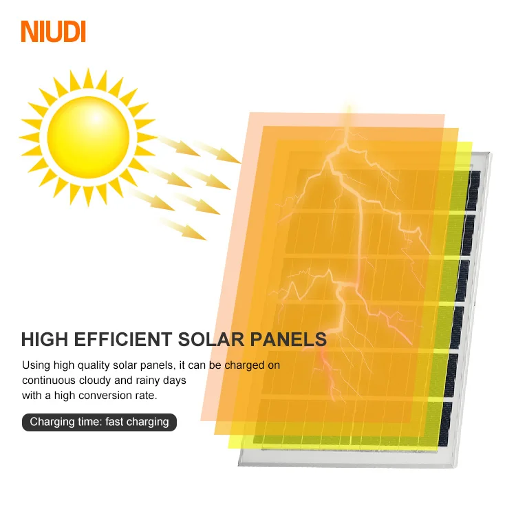 200w 6v IP65  Waterproof floodlight outdoor solar led flood light