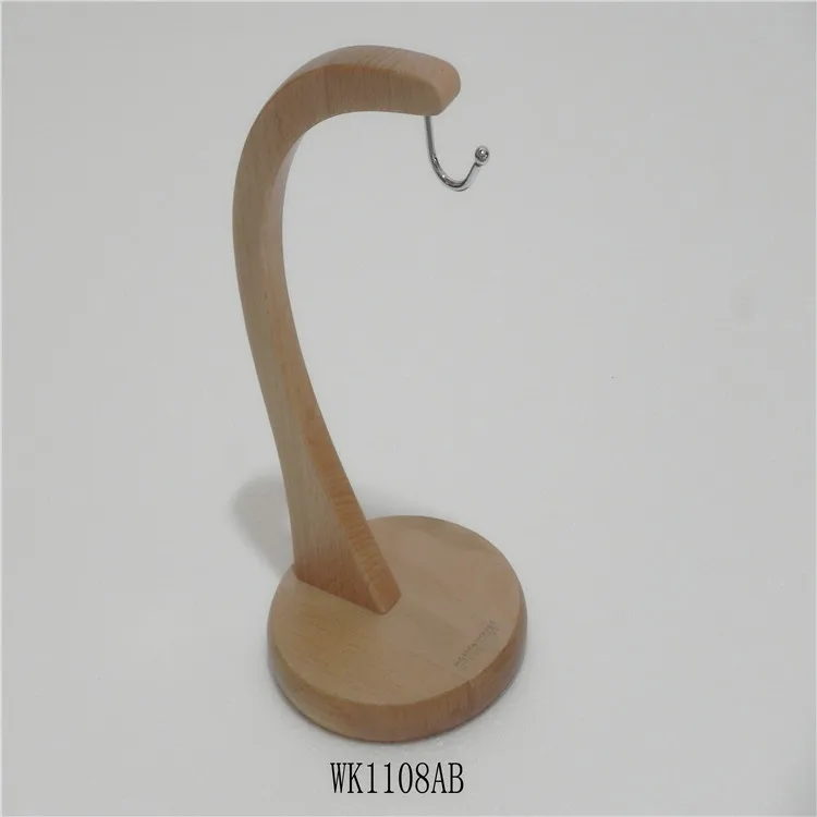 Экологичный Натуральный Бук дерево фрукты держатель банан Вешалка стойки