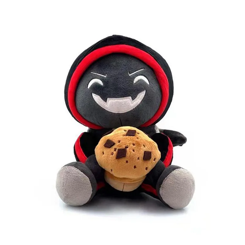 Wholesale custom plush doll manufacturer make black anime plush dolls plush toy