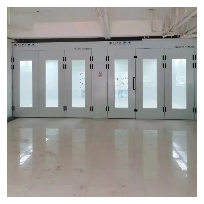 Car Paint Preparation Room Booths Cleaning Booth For Cars