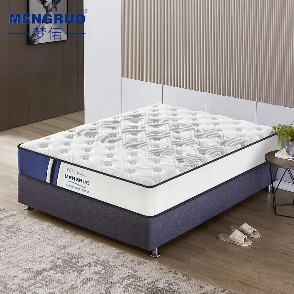 Factory direct sale full size comfortable memory foam mattresses china pocket spring mattress for hotel