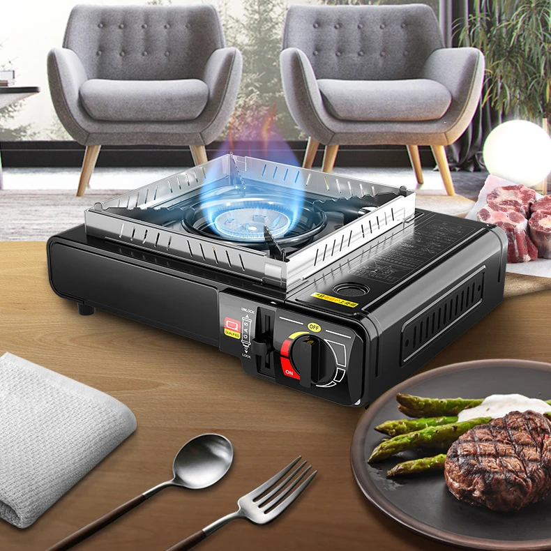 Propane and Butane Dual Fuel Portable Camping Stove for Camping and Hiking