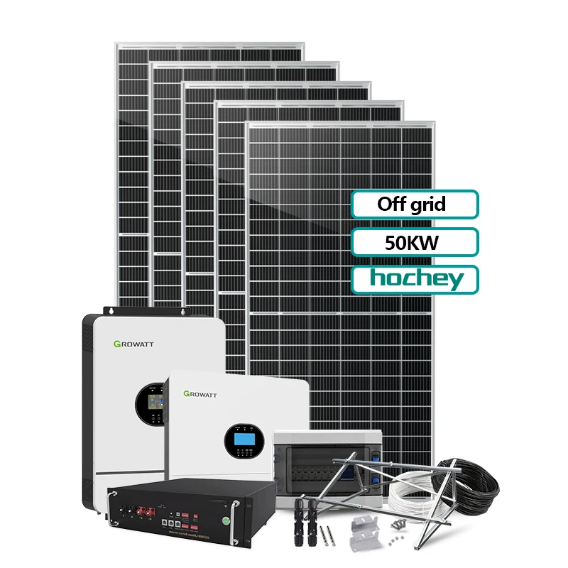Pollution-Free Get Solar Storage Complete 50KW Solar System For Home Off Grid Most Popular Green Solar Energy Kit 10KW -250KW