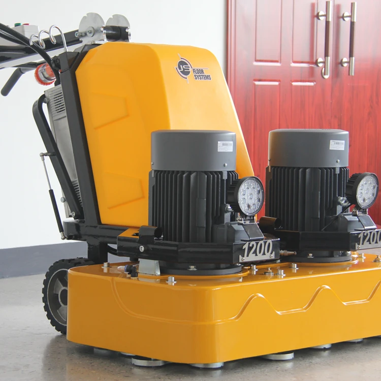 JS1200 сверхмощный самоходный станок для полировки и шлифовки Бетонного Пола asl xinyi Terrazzo Blastrac
