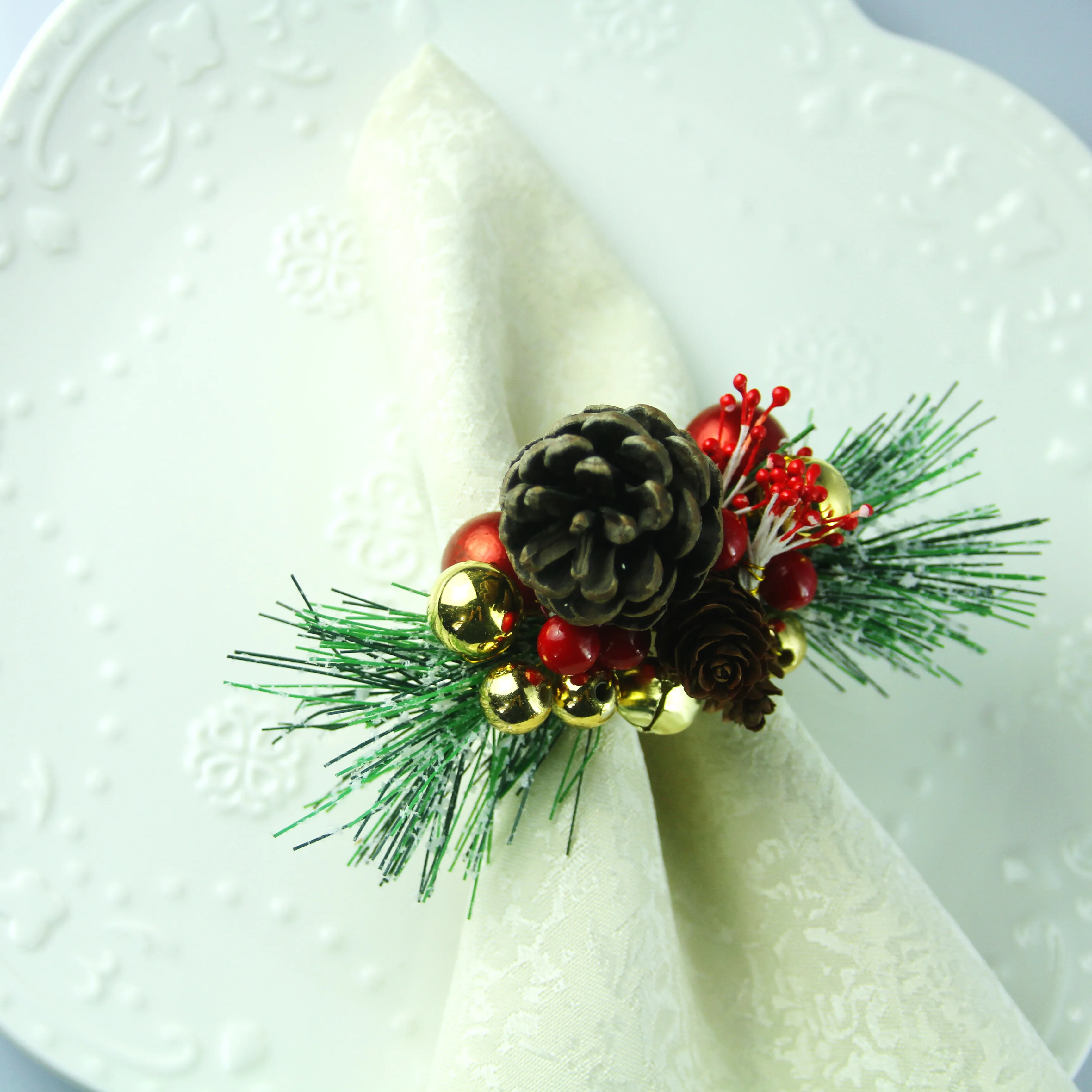 napkin ring  napkin christmas flower wholesale napkin holder