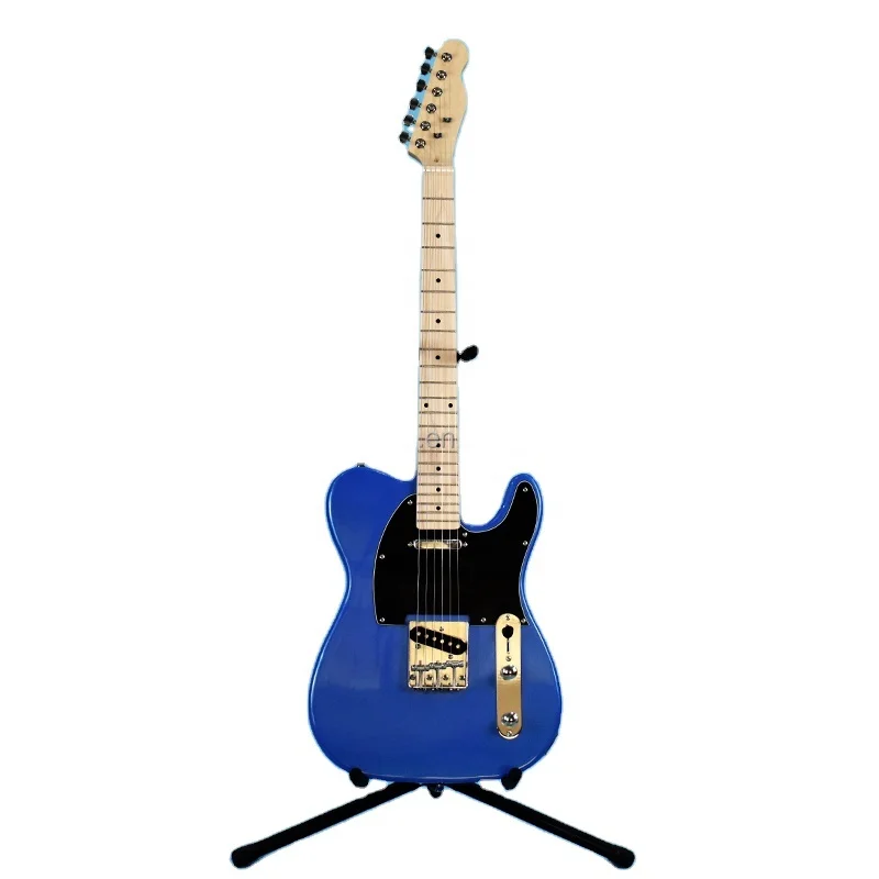 ZLG 6 string TL guitar Factory Direct Price Cheap Unisex blue Color Electric Guitar For Sale
