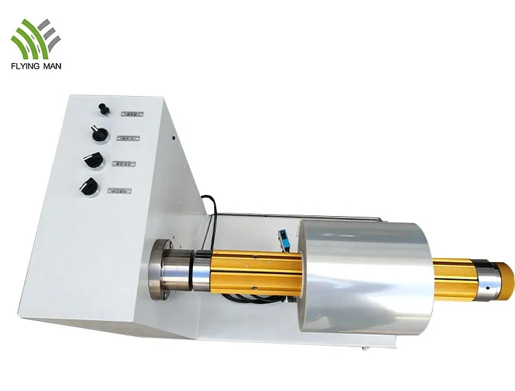 Electric Motor Unwinding Stand Label Unwinding Machine Roll Material Rewinder