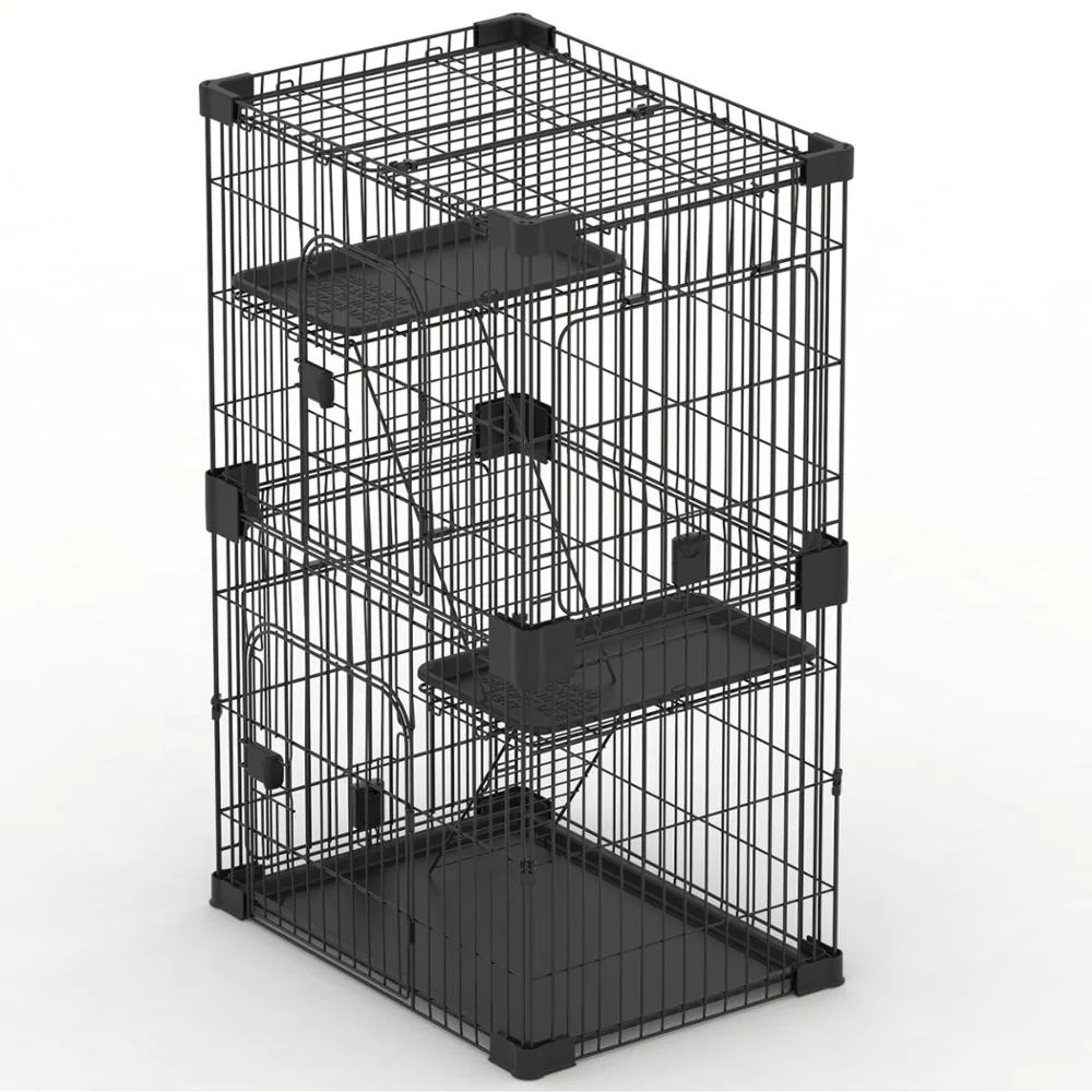 Large size XL  2 Story Luxury Wire Condo Playpen Cat House pet  Cage