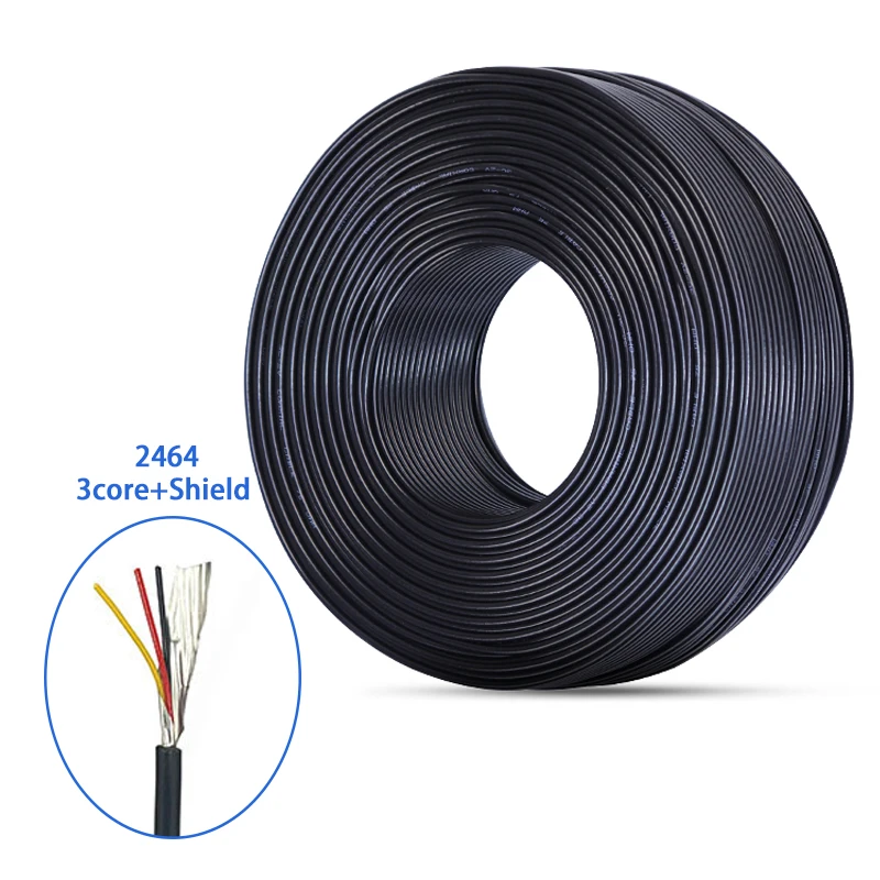 AWM 2464 VW 1 26awg 28awg 30awg Twisted Pair 3core 4core 5core Aluminum Foil Braid Shield Usb Data Shielded Sheathed Cable