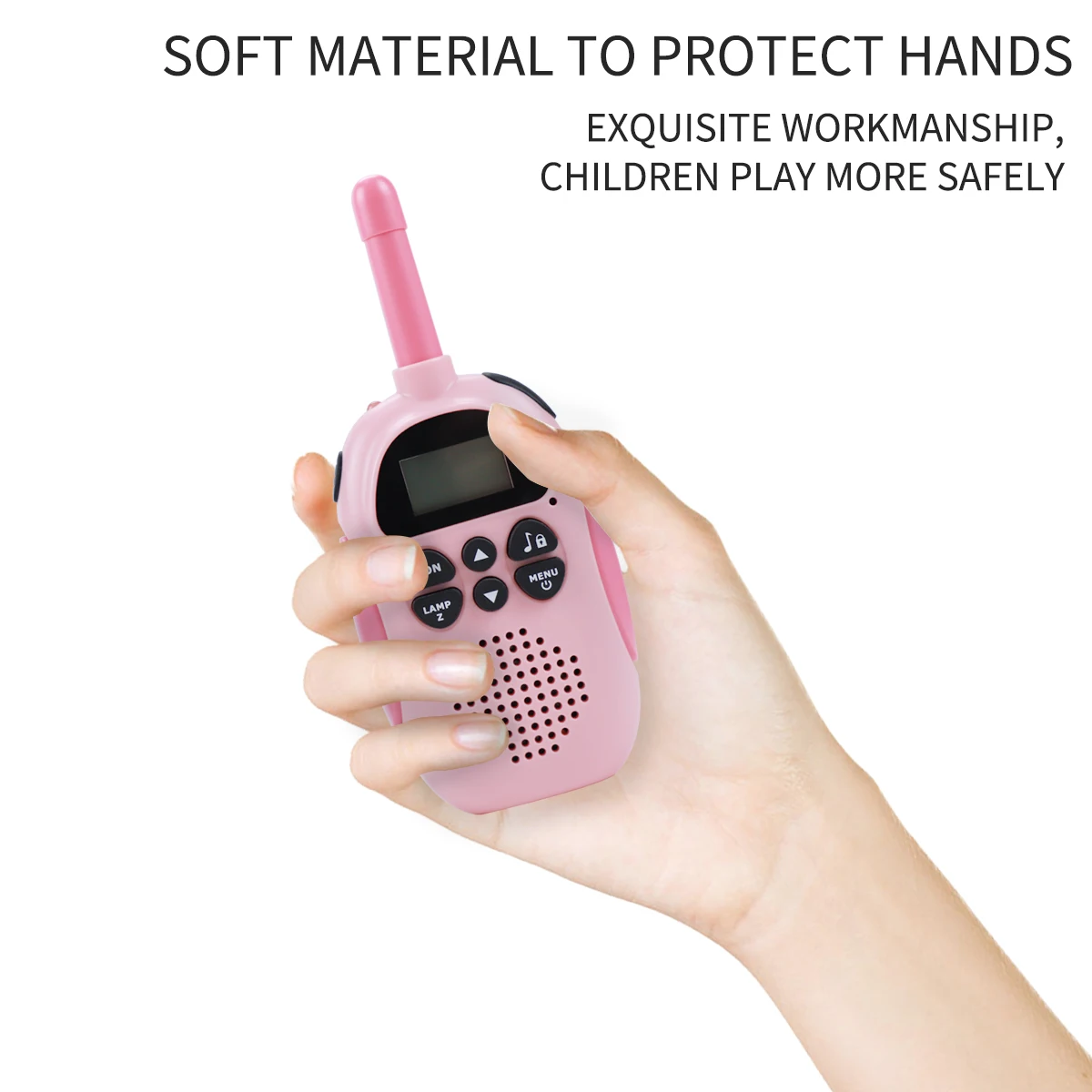 Игрушки для детей, иди и болтай Walkie Talkie S для детей 22 канала 2 Way Радио игрушка с ЖК-дисплей с подсветкой, фонарик, снаружи, кемпинга, пеших прогулок,