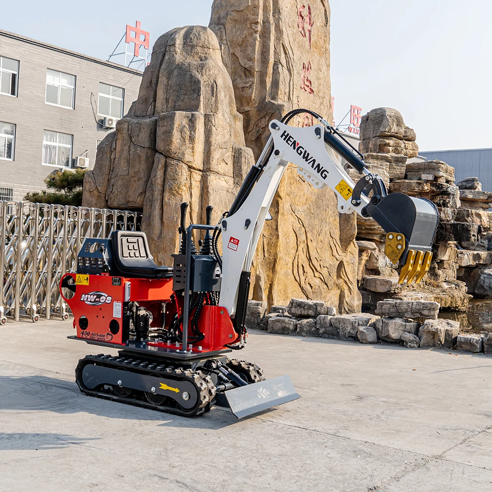 China mini excavator machine price 0.8 ton 1 ton mini digger excavator CE EPA