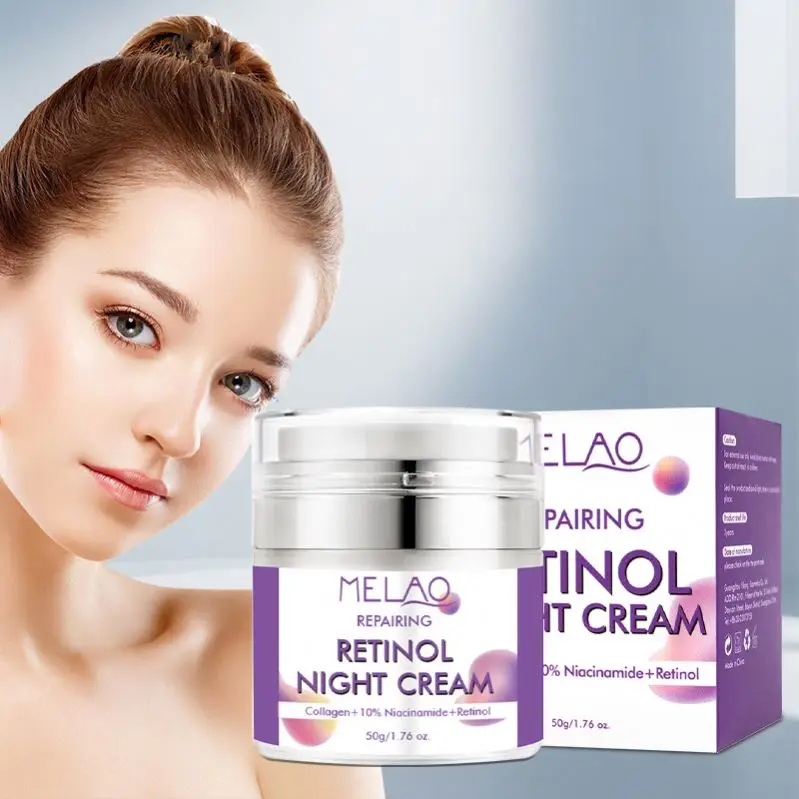 OEM/ODM MELAO Retinol Advanced Moisture Cream for Face, Body, & Hands, Anti Aging Skin Whitening Collagen Face Cream