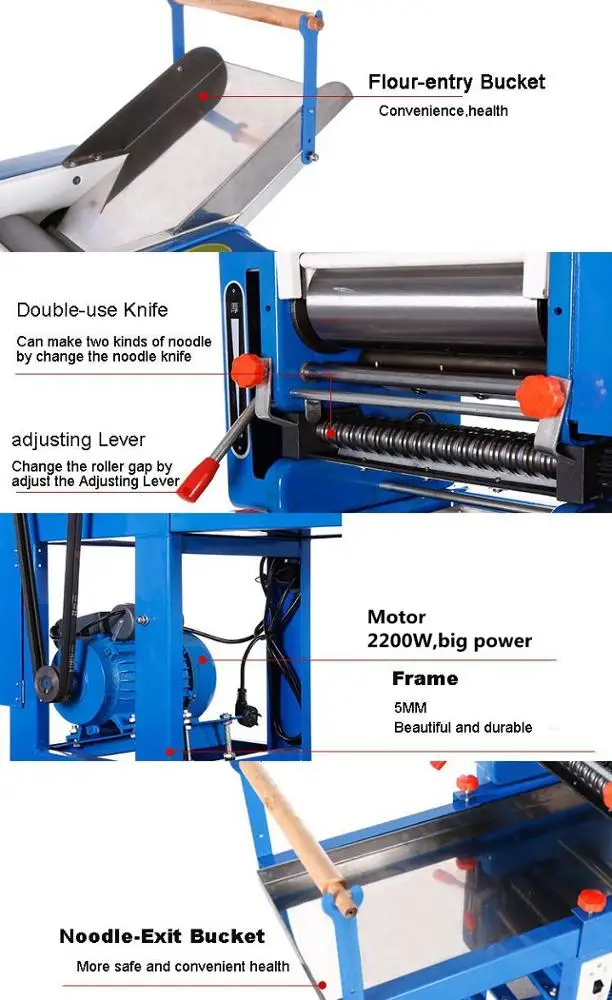 HO-80A hot sale electric spaghetti and pasta dry noodle machine low price pasta manufacturing machine