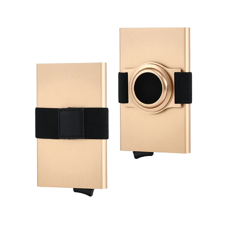 Bagsplaza Wallet with Location Tracking Function Ultra-Thin Card Holder Men Card Holder Wallet