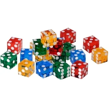 XiMan Professional Game 19MM A Grade Casino Dice with Razor Edeges