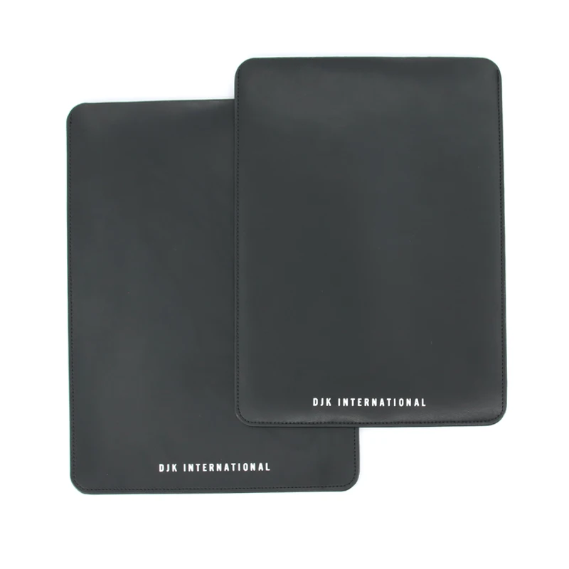 Low MOQ Stock 13 15 Genuine Leather Notebook Computer Carrying Bag Cover Vertical Protective Laptop Sleeve Case For Macbook Air