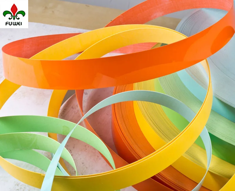 pvc edge banding tape furniture accessories PVC edge banding for plywood FUWEI
