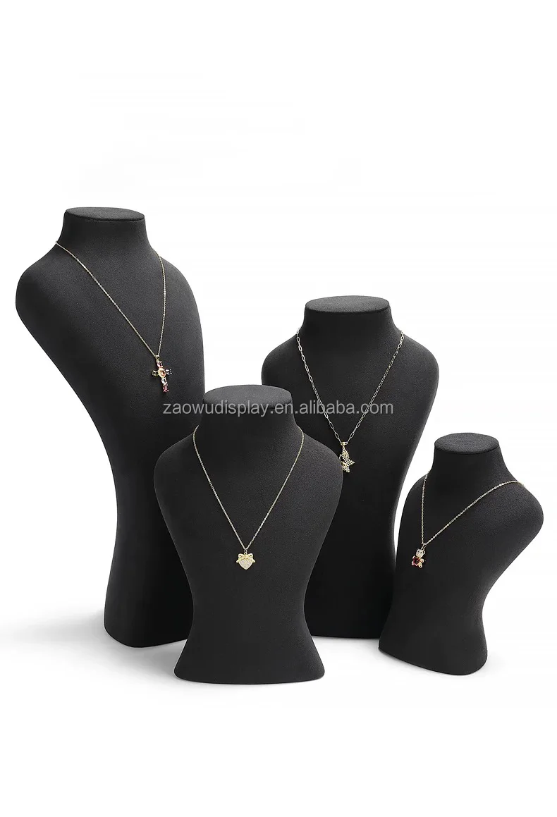 Легкий роскошный портретный манекен для шеи ювелирный стеллаж реквизит ювелирные