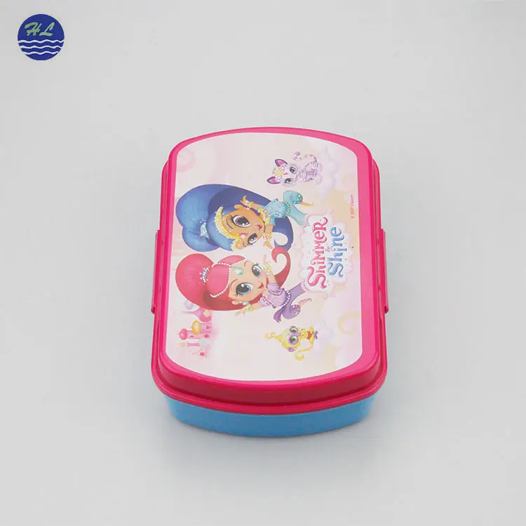 Home garden plastic canteen baby kid children lunch bento box plastic takeaway food container children lunch box use for school