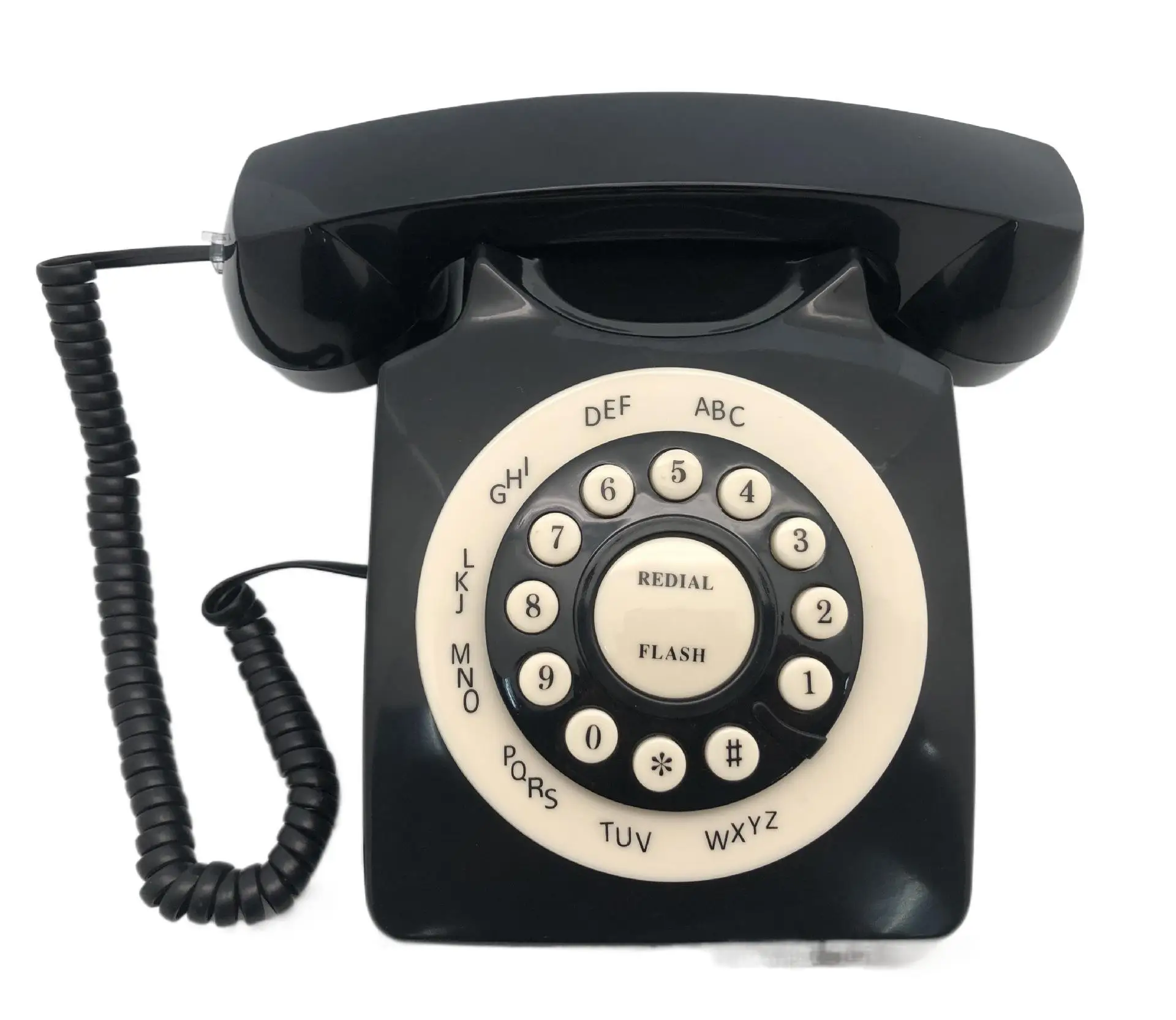 Antique Telephone Rotary Dial Phone Retro Phone European Quality Vintage Corded Telephones