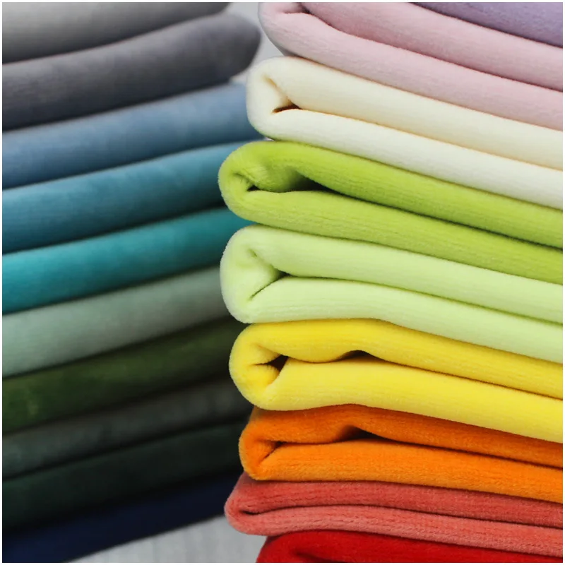 New design shiny holland velvet fabric for sofa