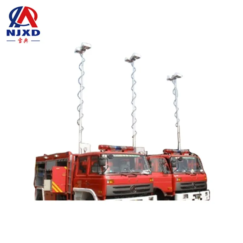 
3m 5m 7m 10m mobile Pneumatic telescopic lighting pole 