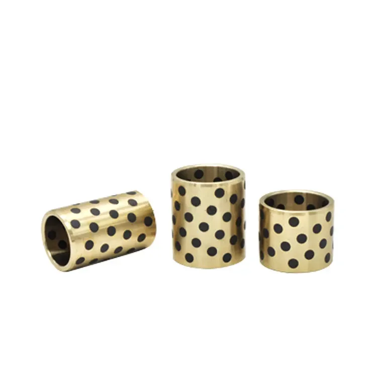 Oen CNC Machining Service Parts Inner diameter 10mm 15mm 20mm 25mm Oil Free Bearing Copper Bush oil less bearing for Machinery