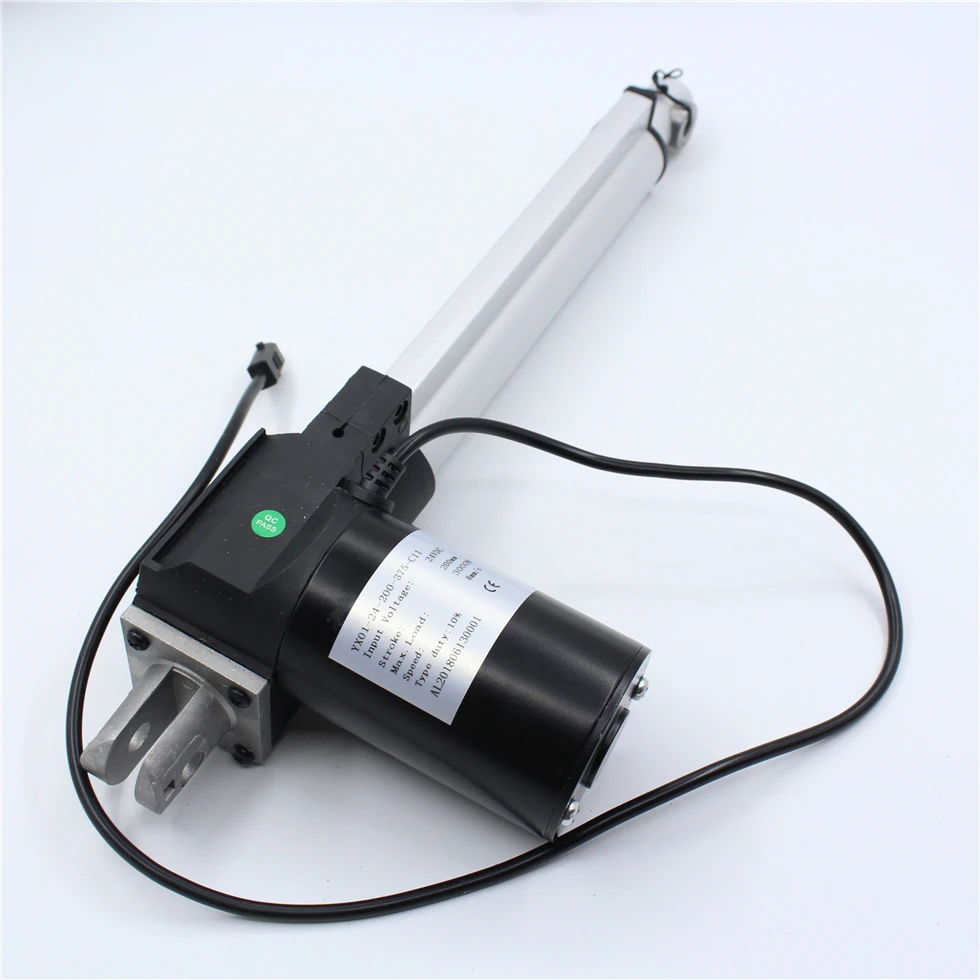 12v or 24v actuator >50T Capacity (Load) and Mechanical Jack Type acme screw jack watelinear actuator manufacturer 500mm stroke