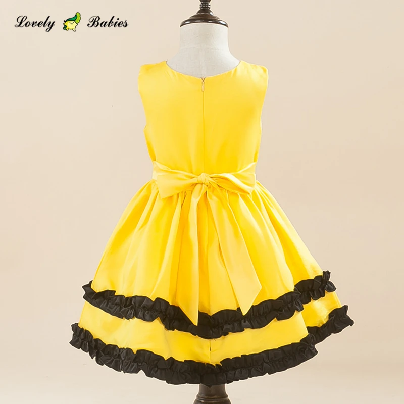 Платье из молочного шелка детская одежда в Корейском стиле для девочек платье