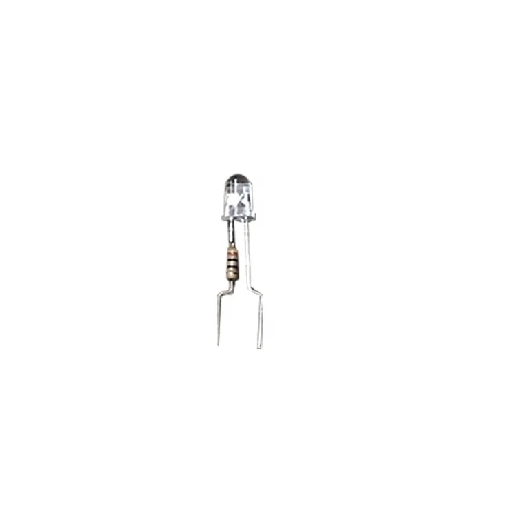 5mm led diode with resistance 365nm 380nm 620nm 670nm 760nm 830nm 940nm led diodes