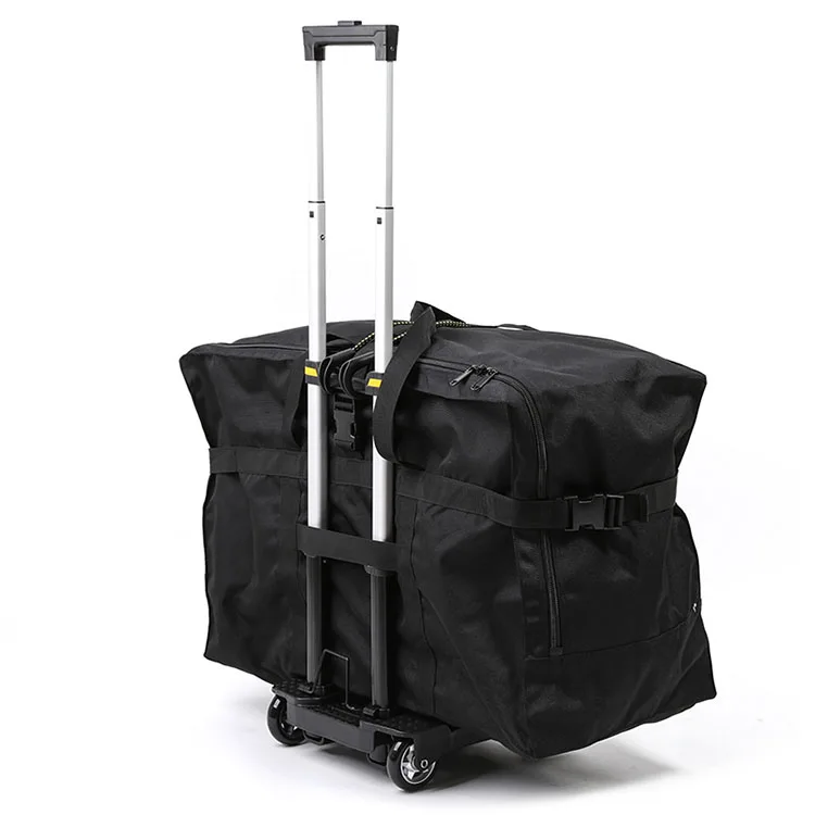 Wholesale high quality custom utility tote travelling camping boarding army green large capacity folding travel bag