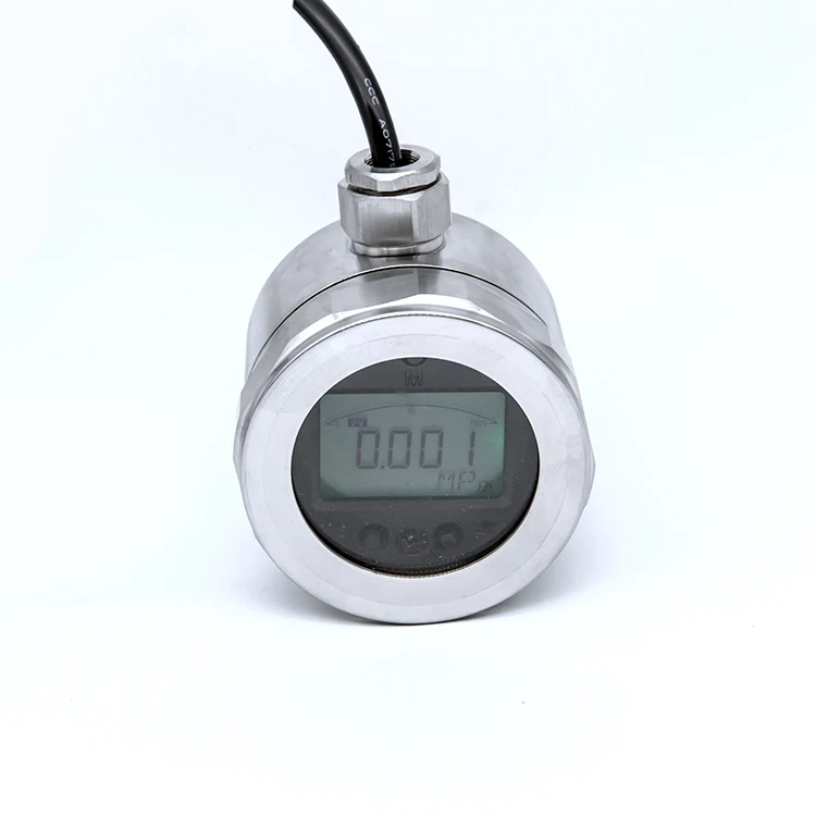 Promotional Top Quality Axial Digital Air Pressure Gauge With Water Tank Pressure Sensor