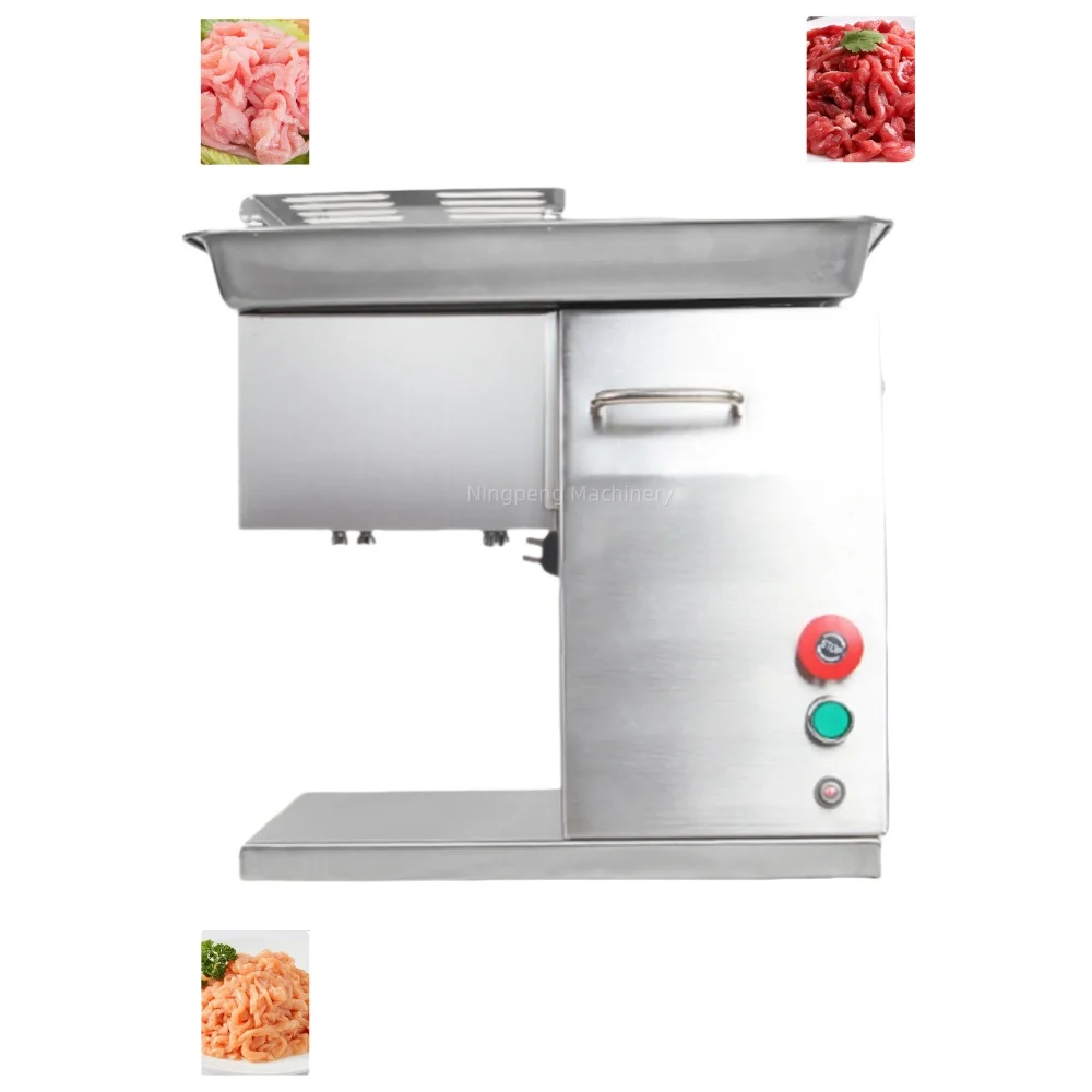 Meat Strip Cutting Machine/meat Slicer Cutter/meat Slicer and Grinder Meat Processing Machinery Fresh Meat Slicer