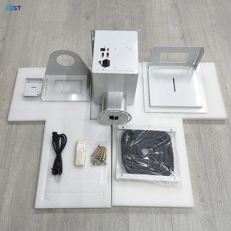 1.5m Remote Control ceiling Hidden Motorized Projector Lift Conference Projector Mount With 44lbs Bearing