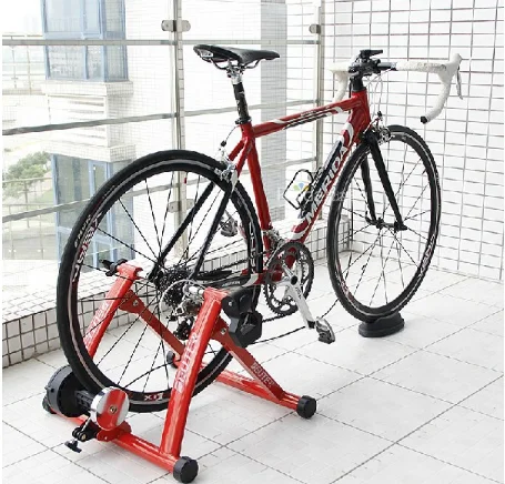 Gemcharm Bike Floor Rack Mountain Bike Indoor Training Support Stand Bracket Platform For Cycling Bicycle Riding Exercise Train