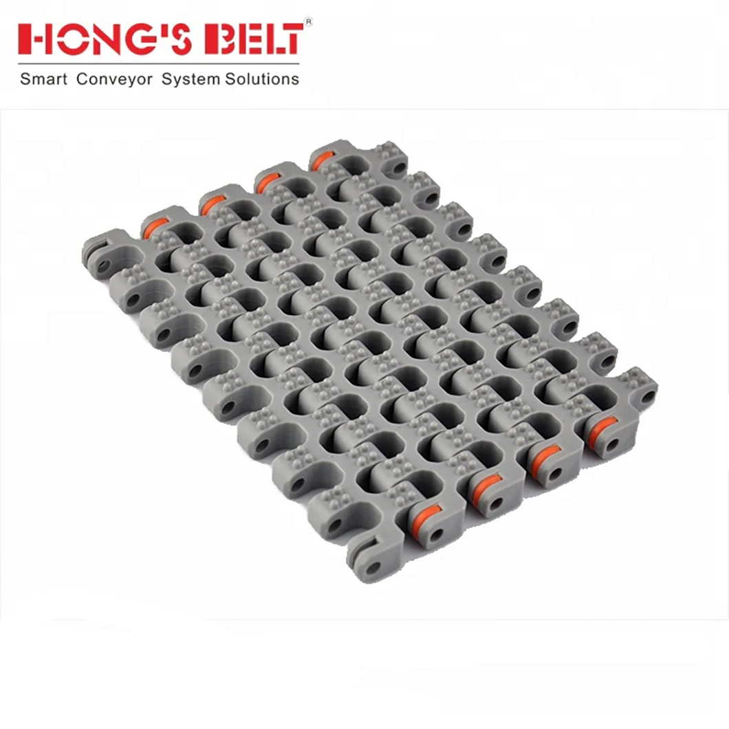 Hongsbelt Anti-slip Plastic Modular Belt Modular Conveyor Belts Plastic For Tire Spray Line
