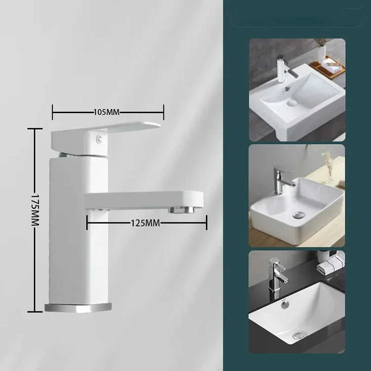 Luxury Bathroom Basin Mixer Taps LED Digital Display Mixer Faucet Temperature Display Water Switch Faucet