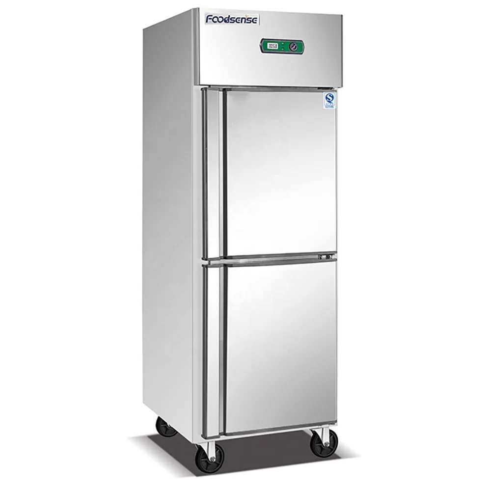 Low Price Restaurant Upright Stainless Steel 6 Door Commercial Refrigerator