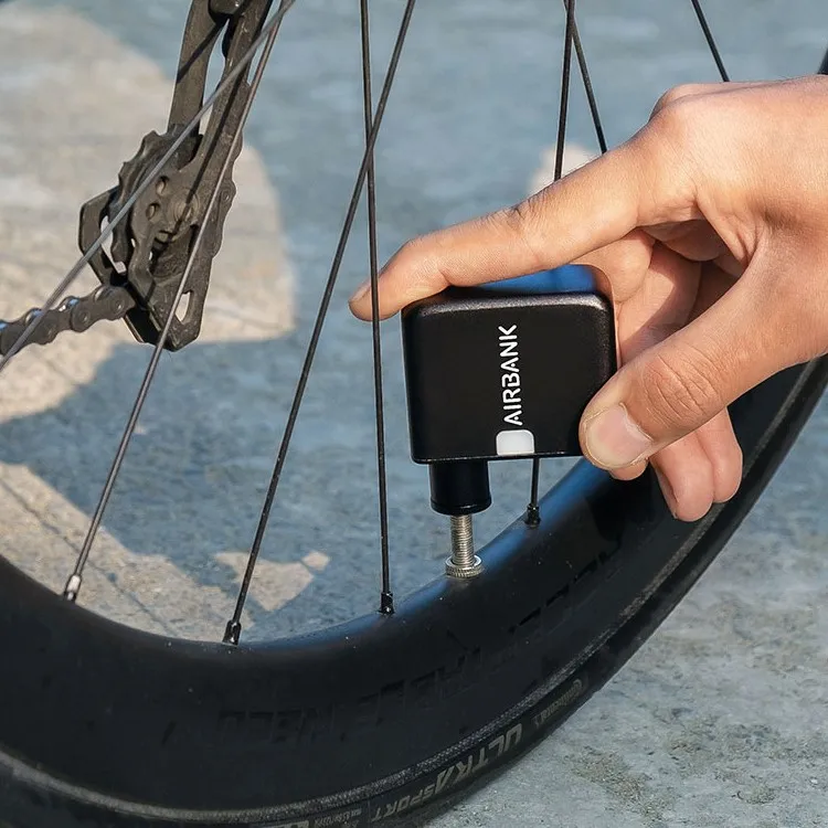 Original Factory AIRBANK AS1 Portable Emergency Powerful Mini Tire Inflator Electric Air Pump Bicycle Bike Pump