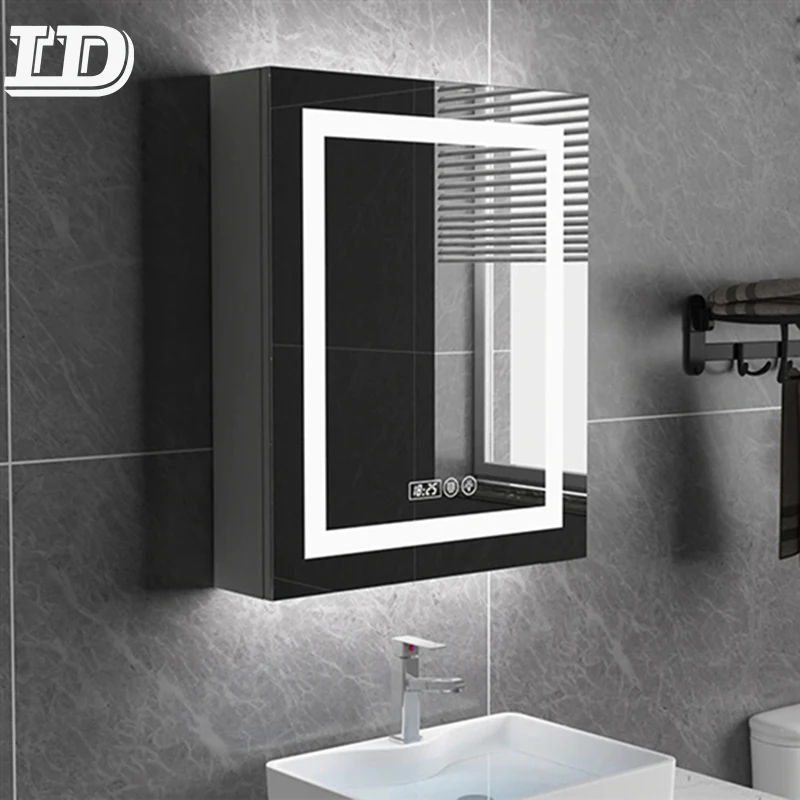Storage Smart LED Vanity Bathroom Mirror Cabinets