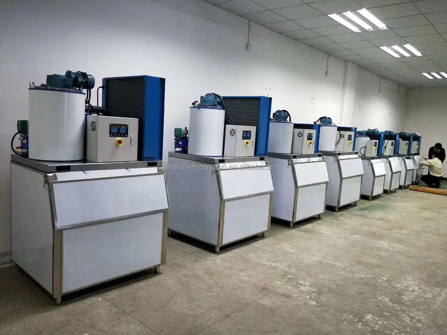 Flake Ice Machine With 3000kg Hot Sale Ice Machine Flake Commercial