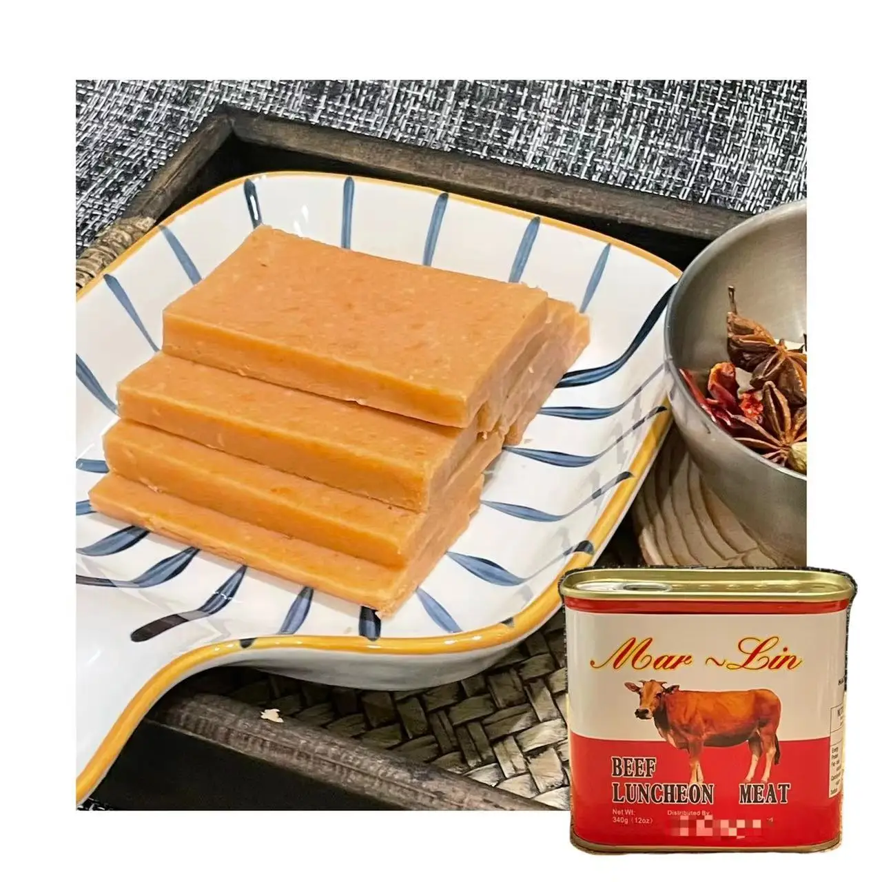 Оптовая продажа сертификация HACCP ISO 340 г блюда для приготовления мяса из