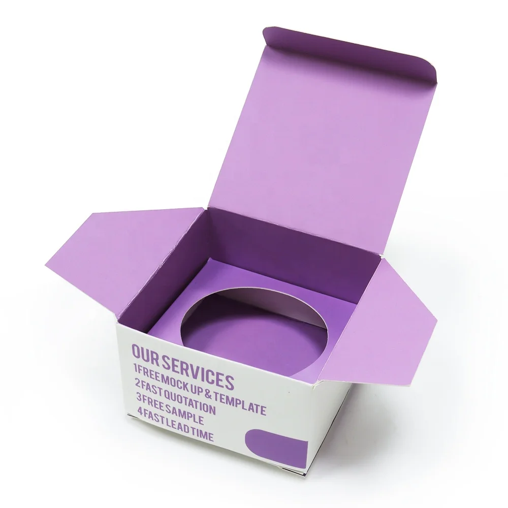 Custom Gift Card Box Free Design Small Cardboard Paper Coffee Mug Packaging Product Box for Toy and Candles Package