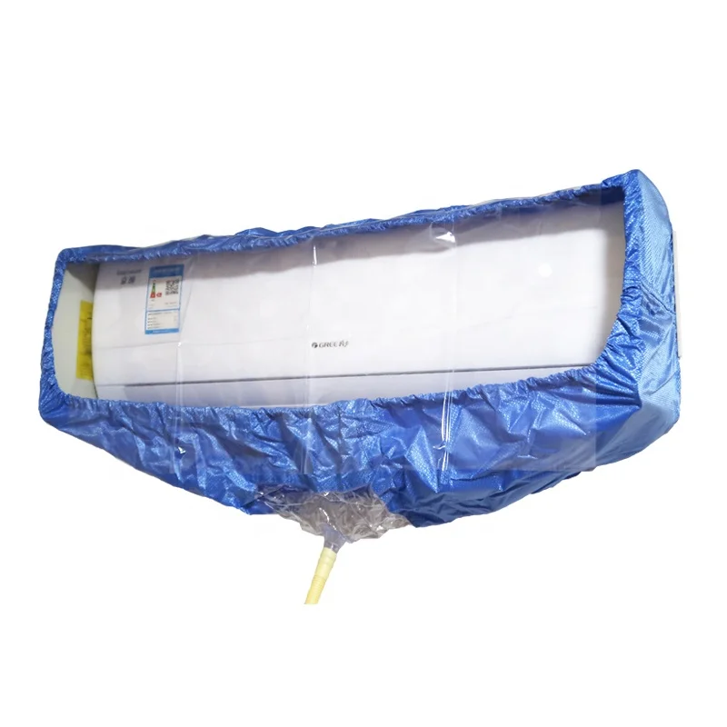 Waterproof Dust Washing Clean Protector Bag for 24000-36000 Btu Wall-Mounted Mini Split AC