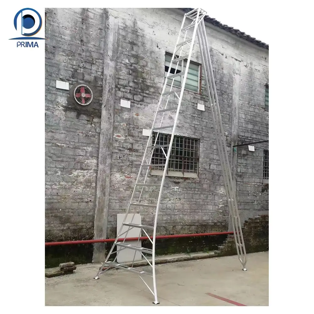 PRIMA Foldable Ladder Aluminum Aluminum Ladder Material Agriculture Tripod Aluminum Ladder