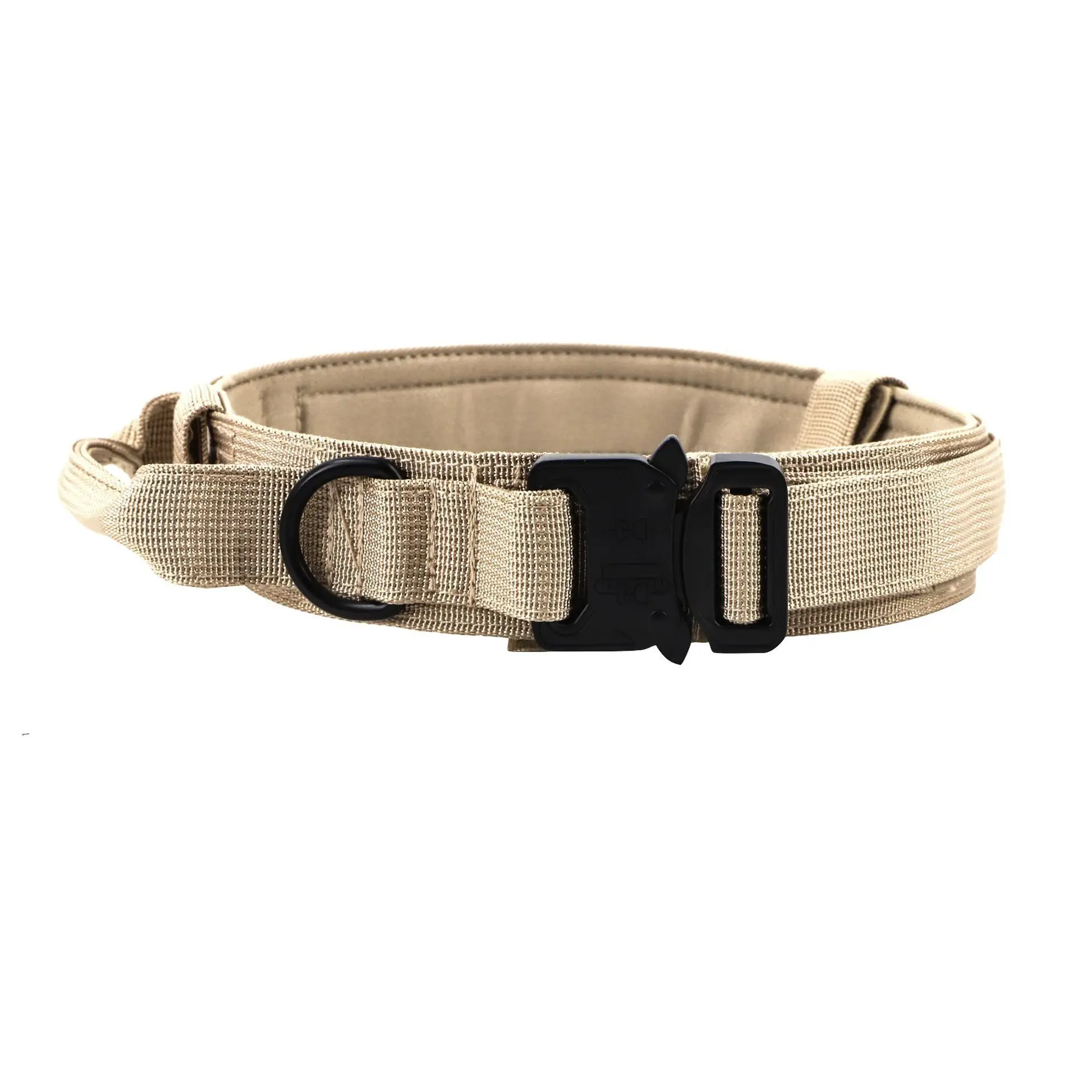 New Product Factory Supplier Dog Cat Neck Collar Army Green 1000D Nylon Pet Adjustable Neck Collar